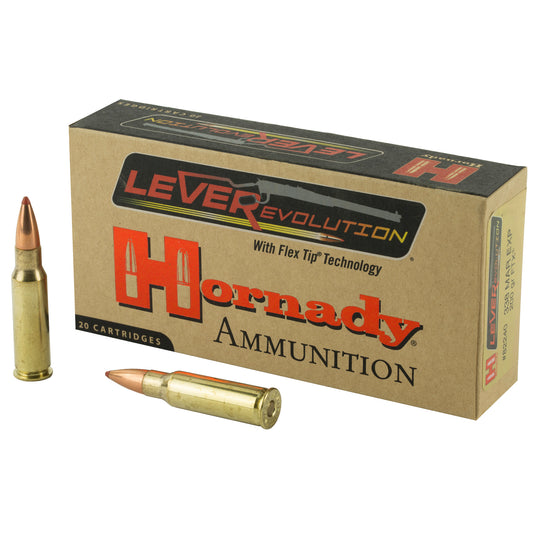 Hornady LeverEvolution 338 Marlin Express 200-Grain FlexTip Ammunition * 20 Rounds per Box
