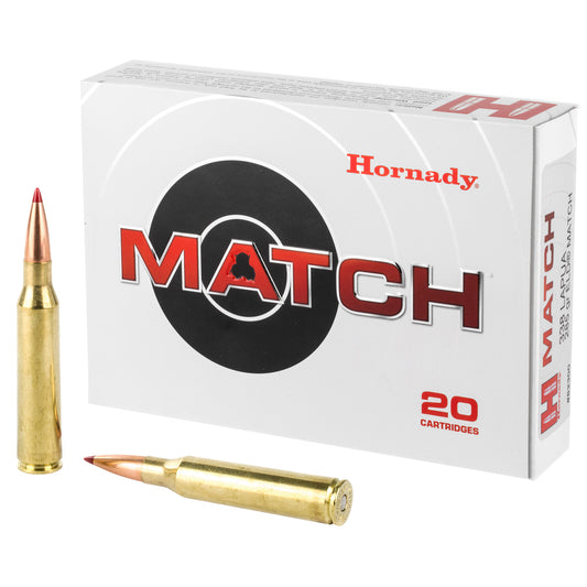 Hornady 338 Lapua Magnum ELD Match 285-Grain Rifle Ammunition (20 Rounds per Box, 120 per Case)