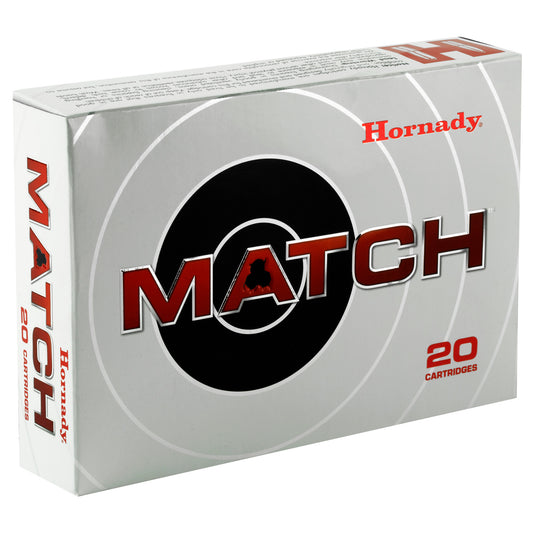 Hornady 338 Lapua Magnum 250 Grain BTHP Match Ammunition - Precision High-Performance Cartridge
