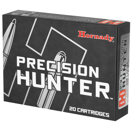 Hornady Precision Hunter 338 Lapua Magnum ELD-X 270-Grain Match-Grade Hunting Ammunition (20 Rounds Per Box)