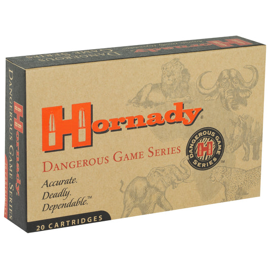Hornady Dangerous Game Series 375 Ruger 270 Grain Soft Point Ammunition - 20 Rounds per Box
