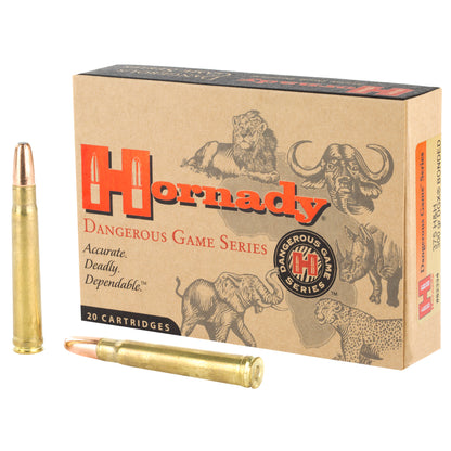 Hornady Dangerous Game Series .375 H&H 300-Grain DGX Bonded Ammunition - 20 Rounds per Box