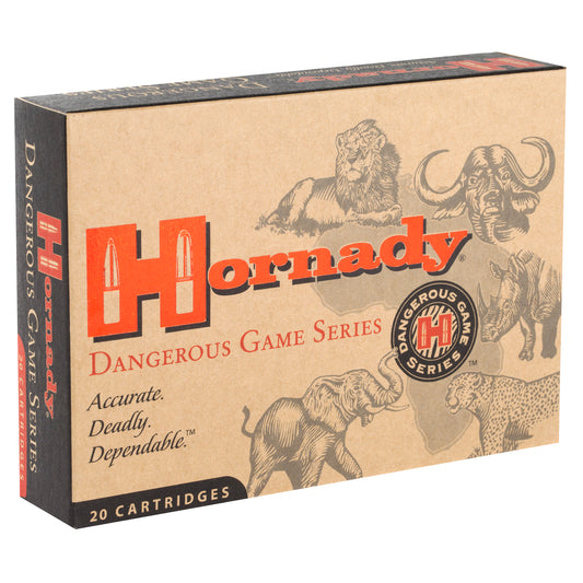 Hornady Dangerous Game Series .375 H&H 300-Grain DGX Bonded Ammunition - 20 Rounds per Box