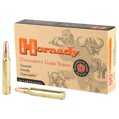Hornady Dangerous Game Series 375 Ruger 300-Grain DGX Bonded Ammunition - Model HRNDY DG 375RUG 300GR