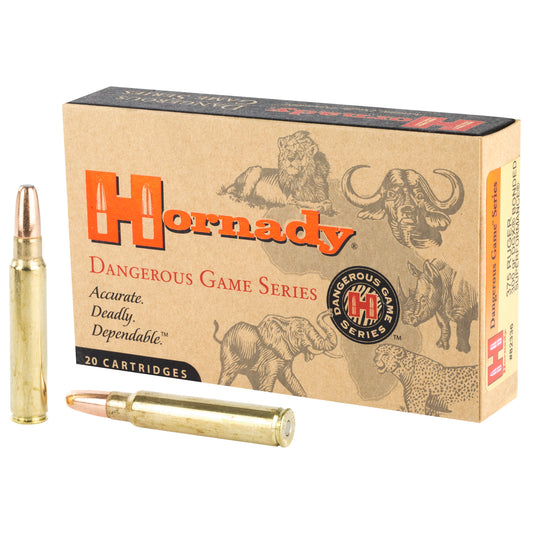Hornady Dangerous Game Series 375 Ruger 300-Grain DGX Bonded Ammunition - Model HRNDY DG 375RUG 300GR