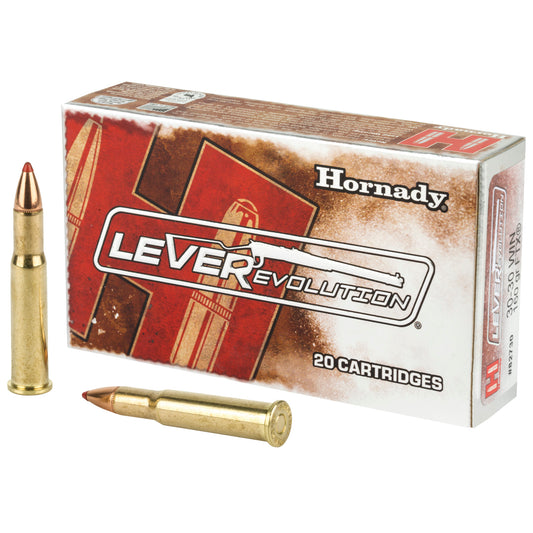 Hornady LeverEvolution 30-30 Winchester 160-Grain FlexTip Ammunition * 20 Rounds per Box