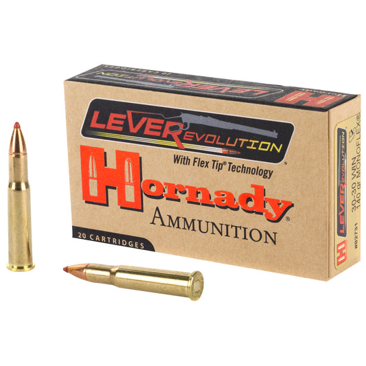 Hornady LeverEvolution MonoFlex 30-30 Winchester 140-Grain Ammo - 20 Rounds per Box