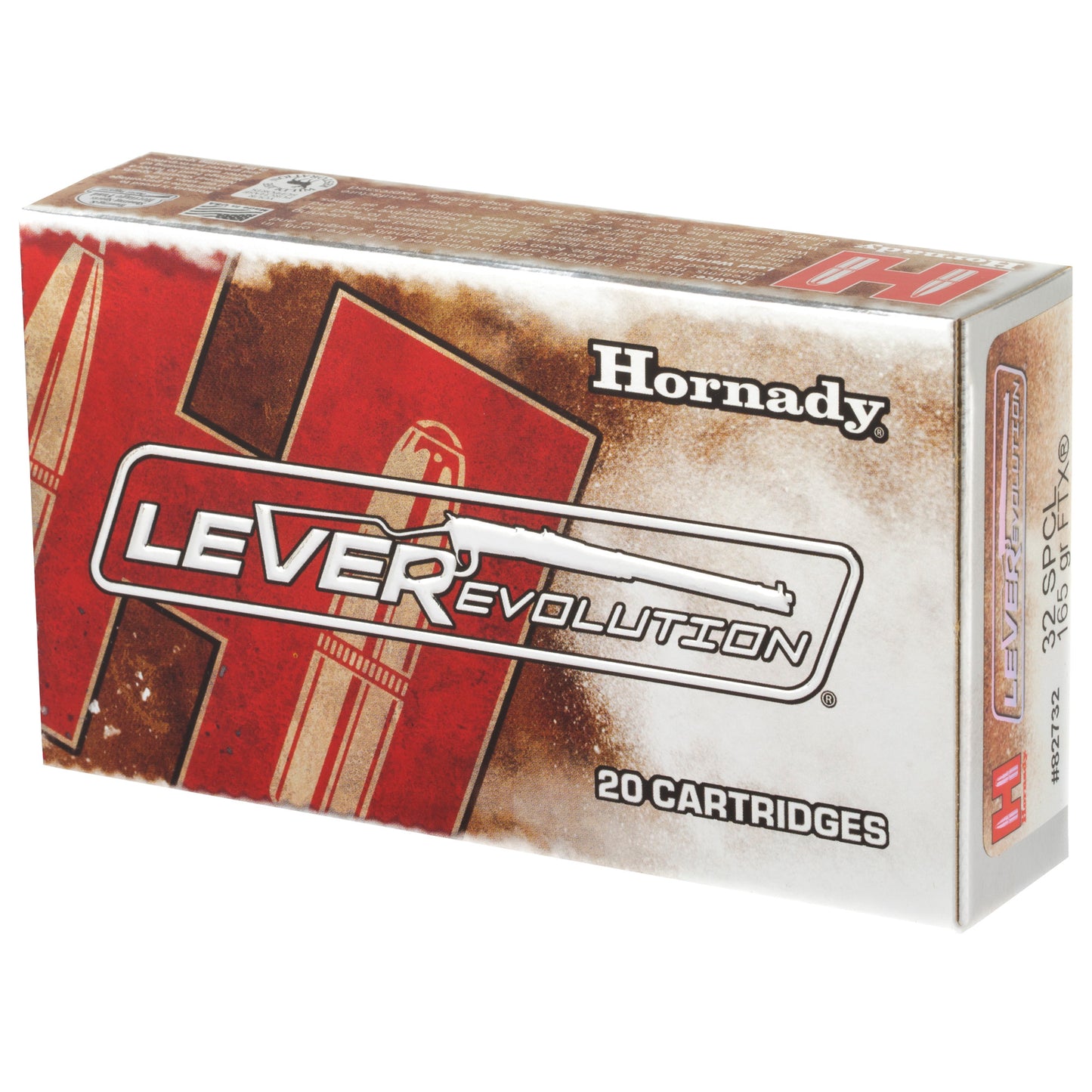 Hornady LeverEvolution 32 Winchester Special 165-Grain FlexTip Ammunition (20 Rounds per Box)