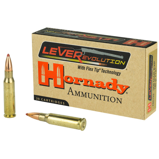 Hornady LeverEvolution 308 Marlin Express 160-Grain FlexTip Ammunition (20 Rounds per Box)