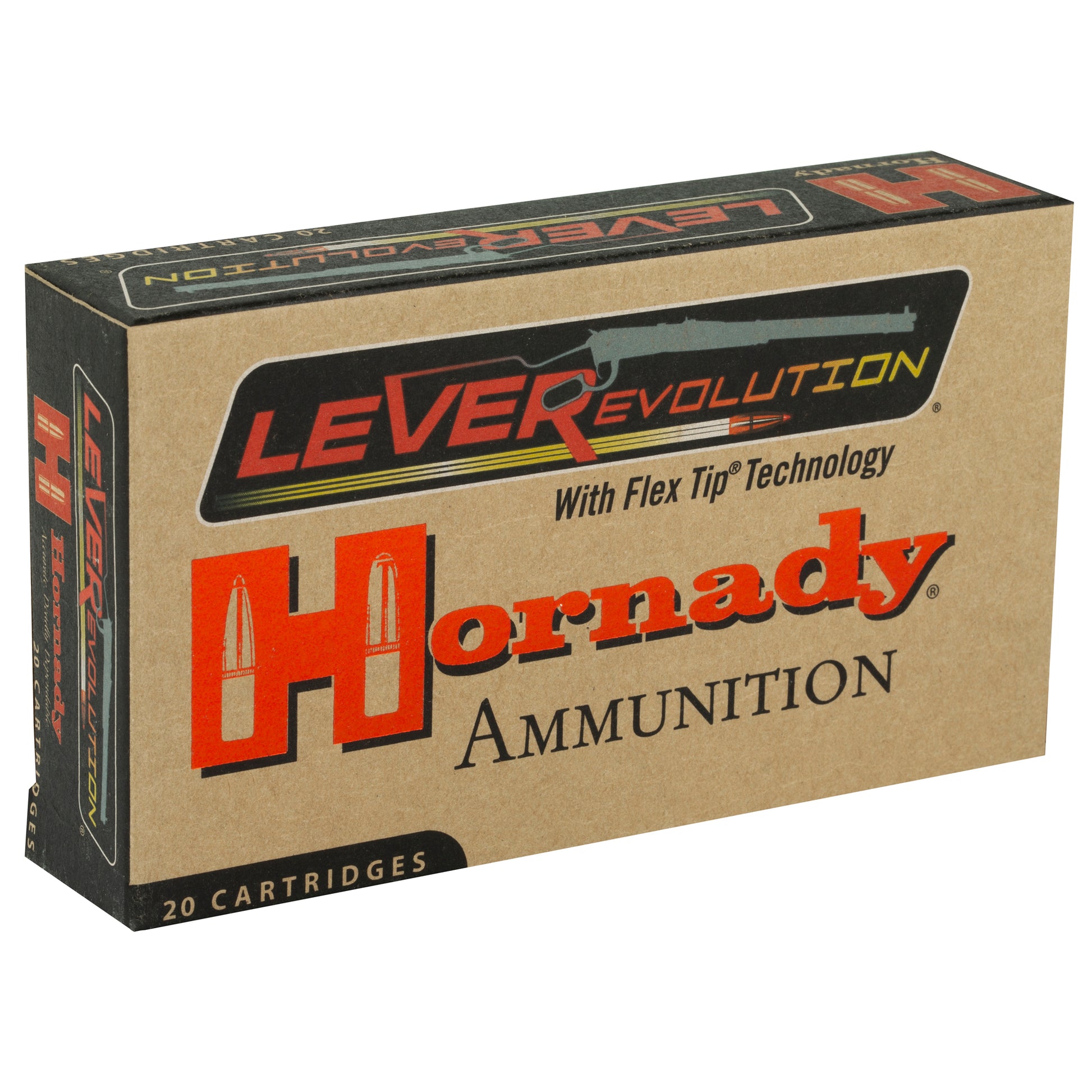 Hornady LeverEvolution 35 Remington 200-Grain FlexTip Ammunition * 20 Rounds per Box