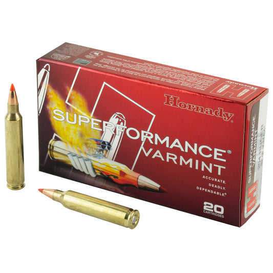 Hornady Superformance Varmint Ammunition for .204 Ruger * 32 Grain V-Max | High Velocity & Precision