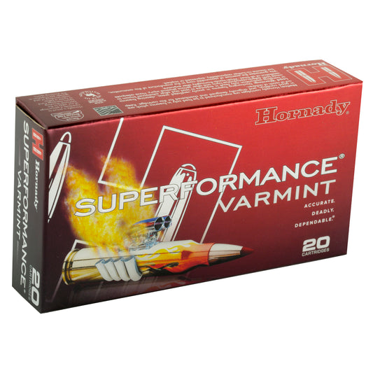 Hornady Superformance Varmint Ammunition for .204 Ruger * 32 Grain V-Max | High Velocity & Precision