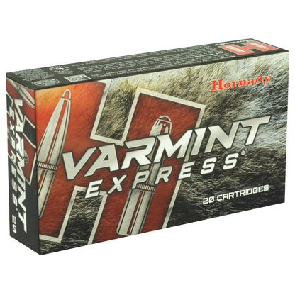 Hornady Varmint Express 22-250 Remington 50-Grain V-Max Ammunition (20 Rounds)