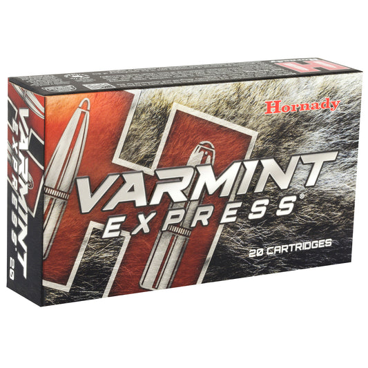 Hornady Varmint Express 22-250 Remington 55-Grain V-Max Ammunition * 20 Rounds Per Box