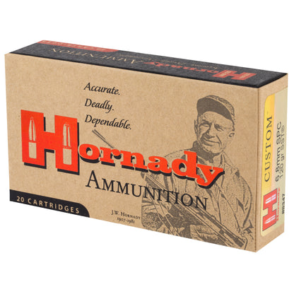 Hornady Custom 6.8mm SPC 120 Grain SST Ammunition * Precision Factory Load for Hunting and Shooting