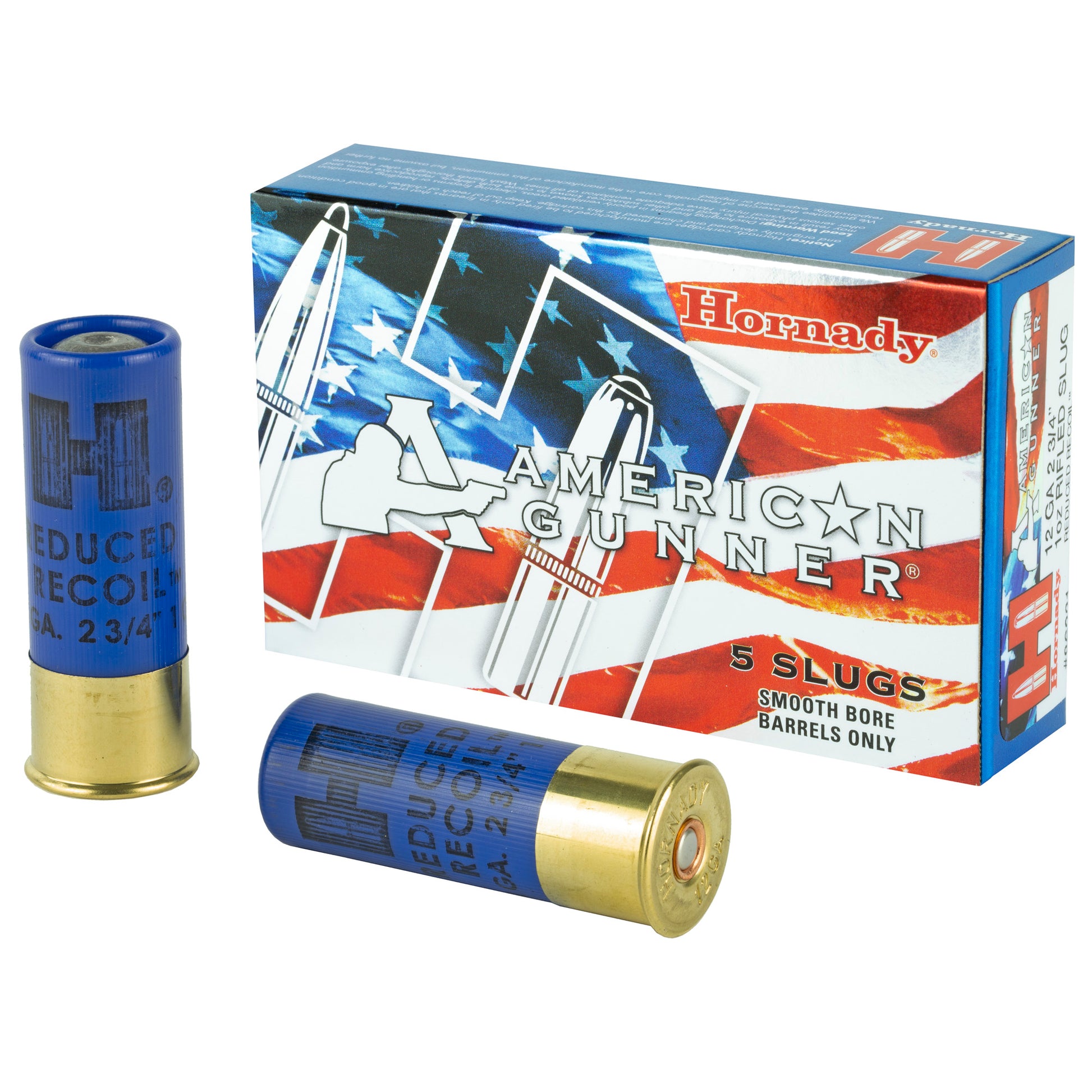 Hornady American Gunner 12 Gauge 2.75-inch 1 oz Rifled Slug Ammunition * 5 Rounds per Box
