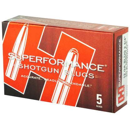 Hornady Superformance 12 Gauge 2.75-Inch 300-Grain MonoFlex Sabot Slug * High-Performance Hunting and Target Shooting