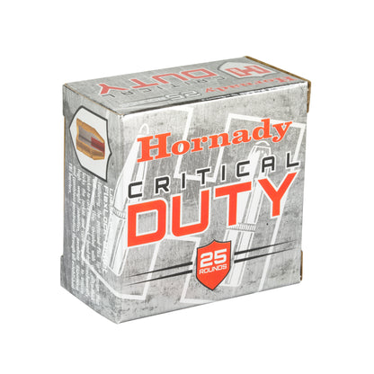 Hornady Critical Duty 9mm +P 124-Grain FlexLock Duty Ammunition - Reliable Barrier Penetration for Personal Protection