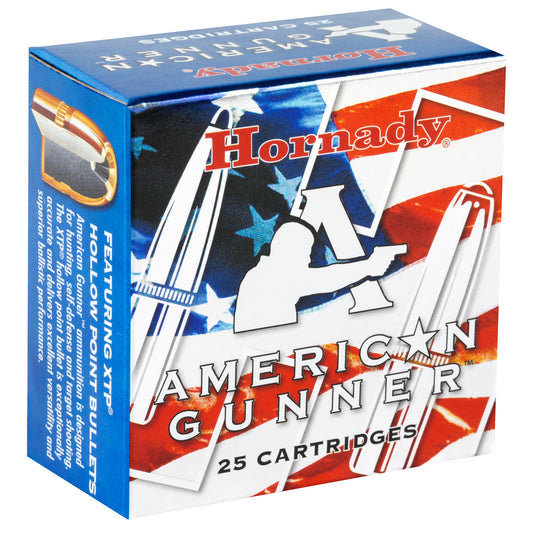 Hornady American Gunner 9mm 115 Grain XTP Ammunition * Reliable Self-Defense and Target Shooting