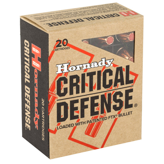 Hornady Critical Defense FlexTip .45 ACP Ammunition - 185 Grain, 20 Rounds