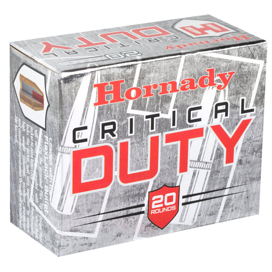 Hornady Critical Duty .45 ACP +P 220-Grain FlexLock Duty Ammo * Reliable Barrier Penetration for Personal Protection