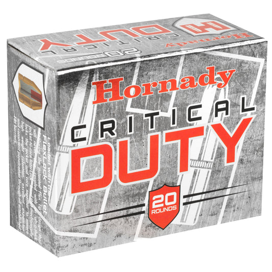 Hornady Critical Duty 357 Sig 135-Grain FlexLock Duty Ammunition - 20 Rounds per Box