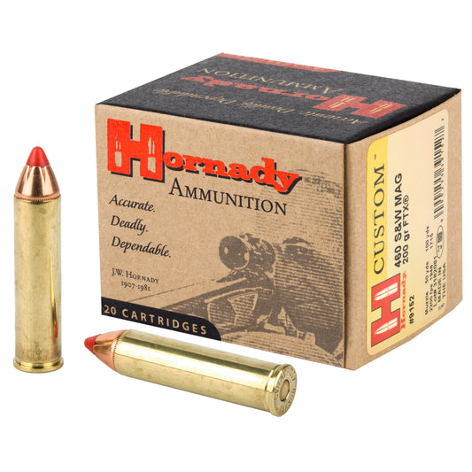 Hornady Custom 460 S&W 200-Grain FTX FlexTip Pistol Ammunition (20 Rounds per Box)