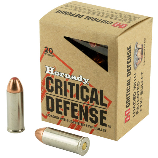Hornady Critical Defense .45 Long Colt FlexTip Ammunition - 185 Grain, Box of 20