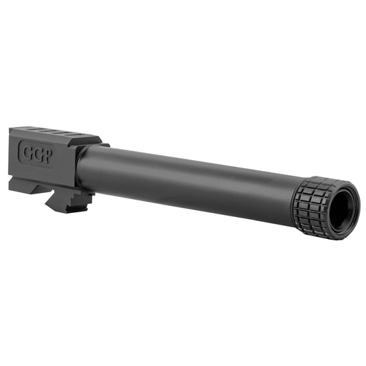 Grey Ghost Precision GGPBARRELG17TBN Match Grade Threaded Barrel for Glock 17 Gen 3 & 4 9mm