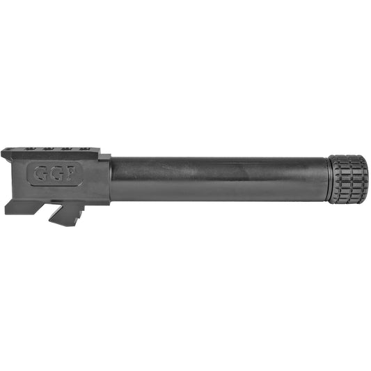 Grey Ghost Precision GGP Barrel for Glock 19 Gen 5, 9mm, Threaded, Black