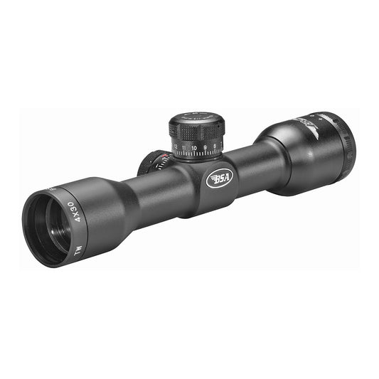 BSA Optics Tactical Weapon Series 4x30mm Mil-Dot Rifle Scope * Black