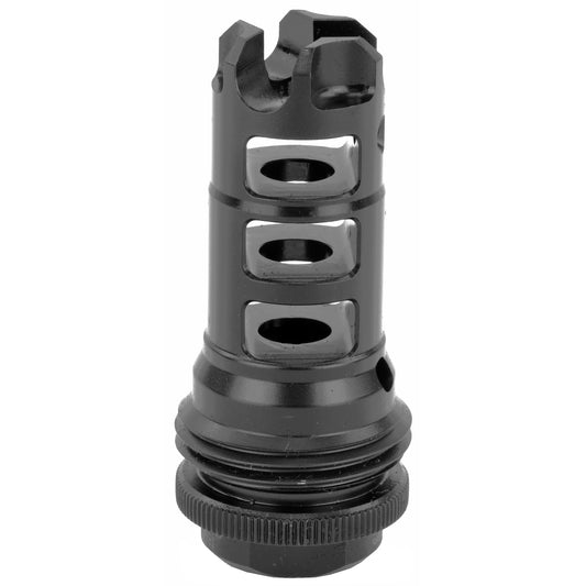 LANTAC Dragon DGN556B-ASR 5.56/.223 Muzzle Brake with SilencerCo ASR Mount * Black
