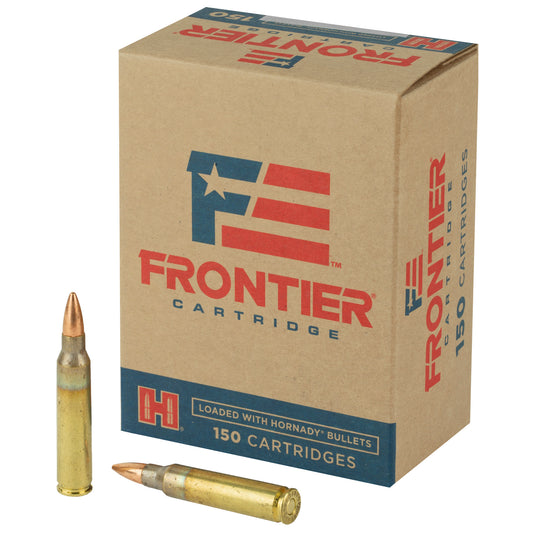 Frontier Cartridge Lake City 223 Remington 55 Grain Full Metal Jacket Ammunition, 150 Rounds per Box