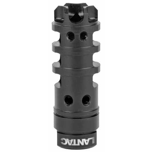 Lantac USA Dragon 7.62x39 Muzzle Brake for AK-47 Rifles * Black, 14x1 Thread Pattern