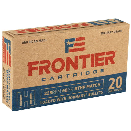 Frontier Cartridge Lake City 223 Remington 68 Grain Boat Tail Hollow Point Ammunition (20 Rounds)