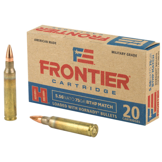 Frontier Cartridge Lake City 556 NATO 75-Grain Boat Tail Hollow Point Ammunition (20 Rounds)