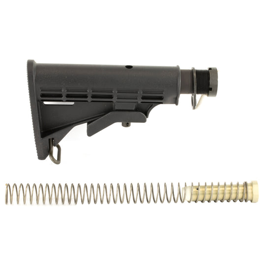LBE Unlimited AR MILSPEC Complete Stock Kit - Adjustable M4 Style Buttstock & Buffer Tube
