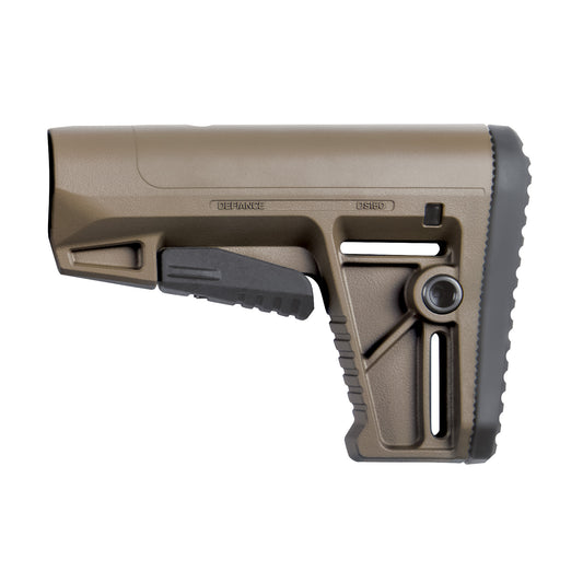 KRISS USA DS150 Flat Dark Earth AR-15 Stock for Mil-Spec Buffer Tubes