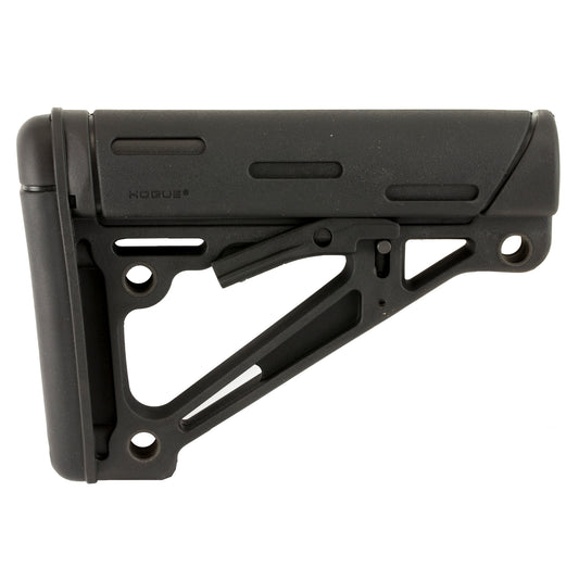 Hogue AR-15 Collapsible 6-Position Overmolded Stock for Mil-Spec Buffer Tubes - Black
