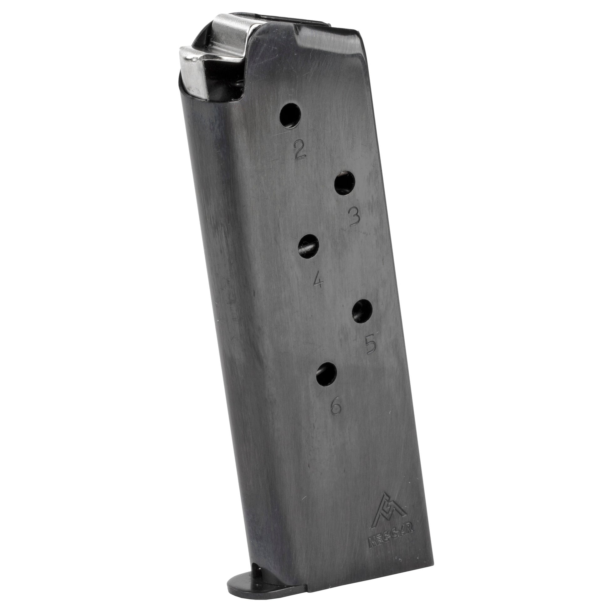 Mec-Gar USA MGCO4506B 6-Round 45 ACP Magazine for Colt Officer - Blue