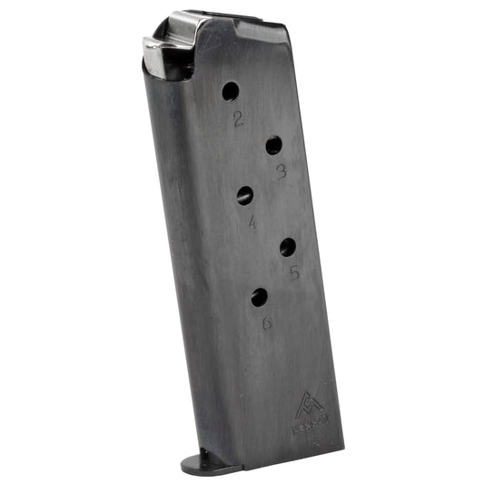 Mec-Gar USA MGCO4506B 6-Round 45 ACP Magazine for Colt Officer - Blue