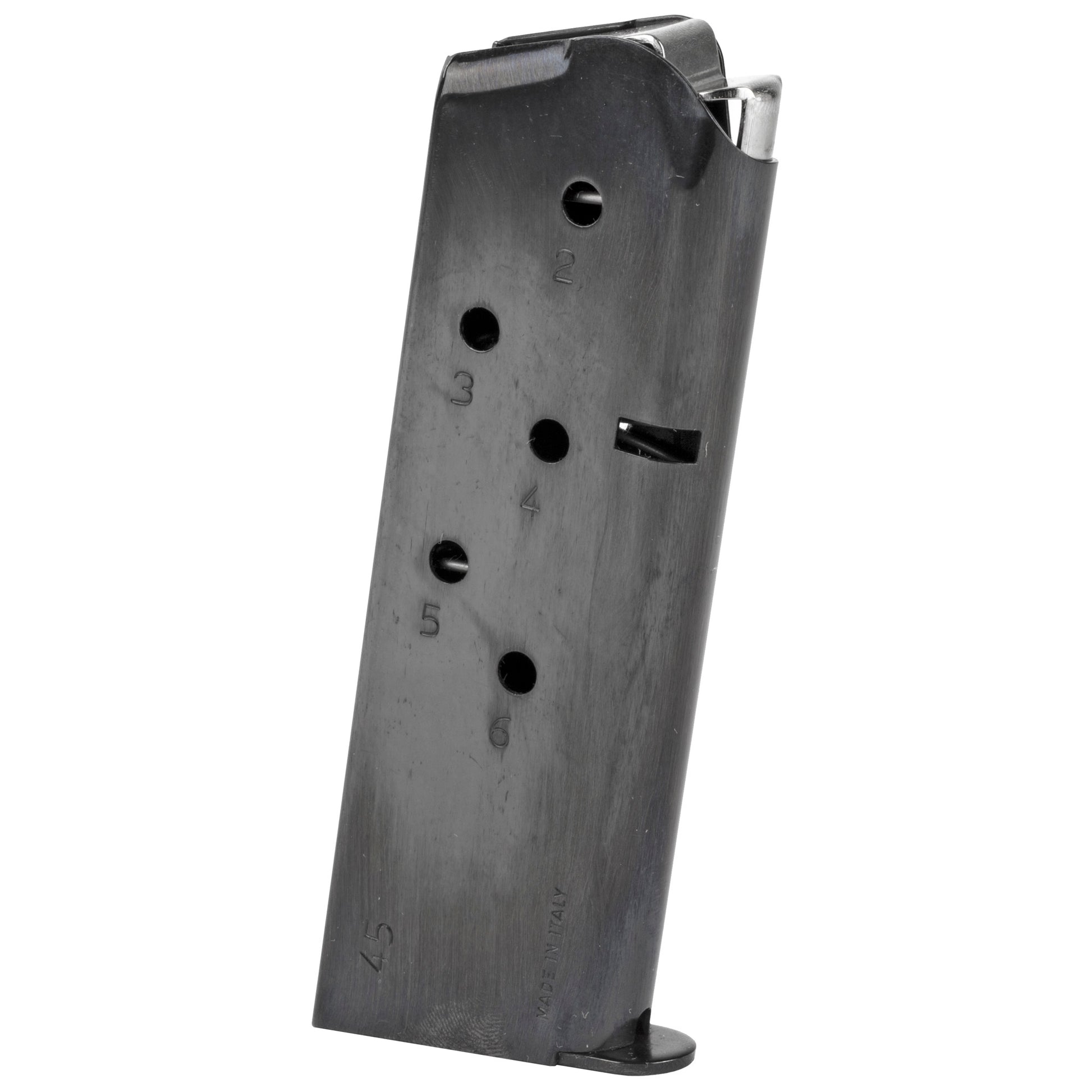 Mec-Gar USA MGCO4506B 6-Round 45 ACP Magazine for Colt Officer - Blue
