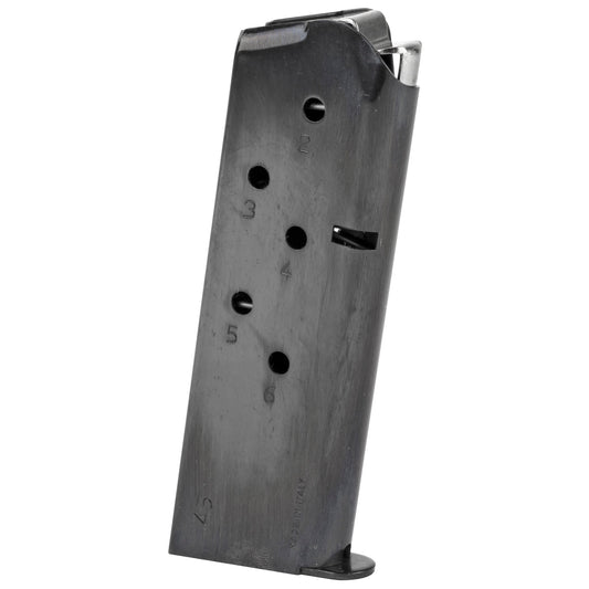 Mec-Gar USA MGCO4506B 6-Round 45 ACP Magazine for Colt Officer - Blue