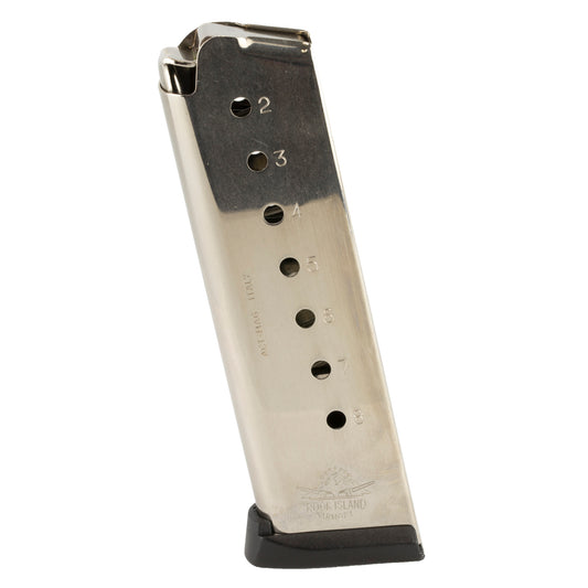 Armscor RIA-MAG Full Size 1911 Magazine in 45 ACP * 8 Rounds Nickel Finish