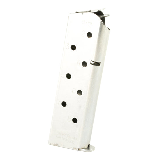 CMC Products Match Grade 1911 Magazine for 45 ACP * 8 Rounds, Silver Finish