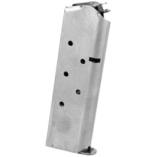 Colt's Manufacturing 7-Round .45 ACP Magazine - Durable Silver Magazine for Colt Pistols