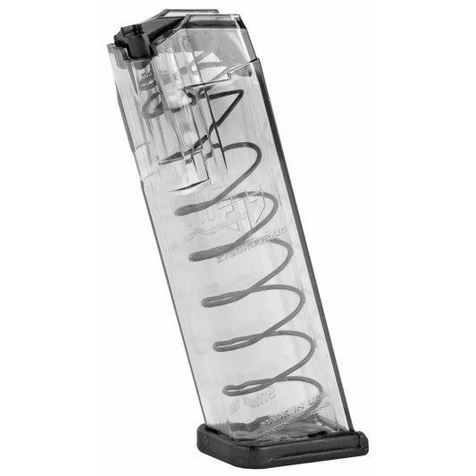 Elite Tactical Systems Group ETS Magazine for Glock 17/19 9mm, 17 Round Capacity, Clear