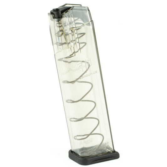 Elite Tactical Systems Group ETS Magazine for Glock 17/19 9mm, 22-Round Capacity, Clear