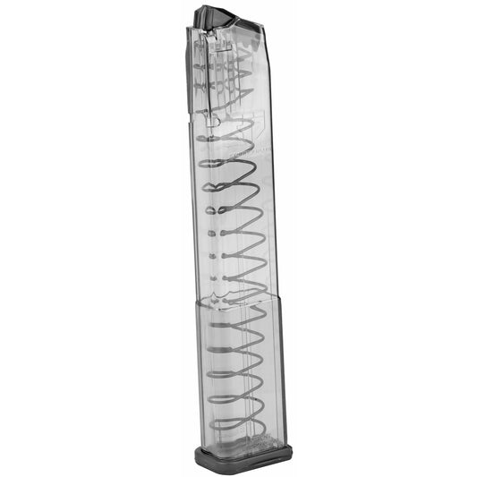 Elite Tactical Systems Group ETS Magazine for S&W M&P 9mm, 30-Round Capacity, Clear Polymer Construction