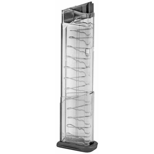 Elite Tactical Systems Group ETS Magazine for S&W Shield 9mm, 12-Round Capacity, Clear